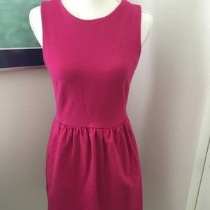 Jcrew pink zip up dress size S Petite